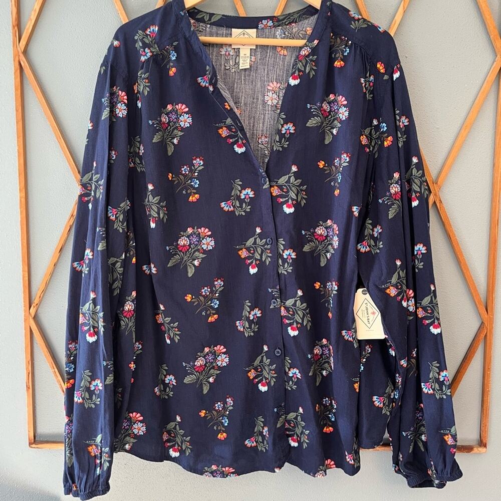 NWT St John’s Bay Blouse